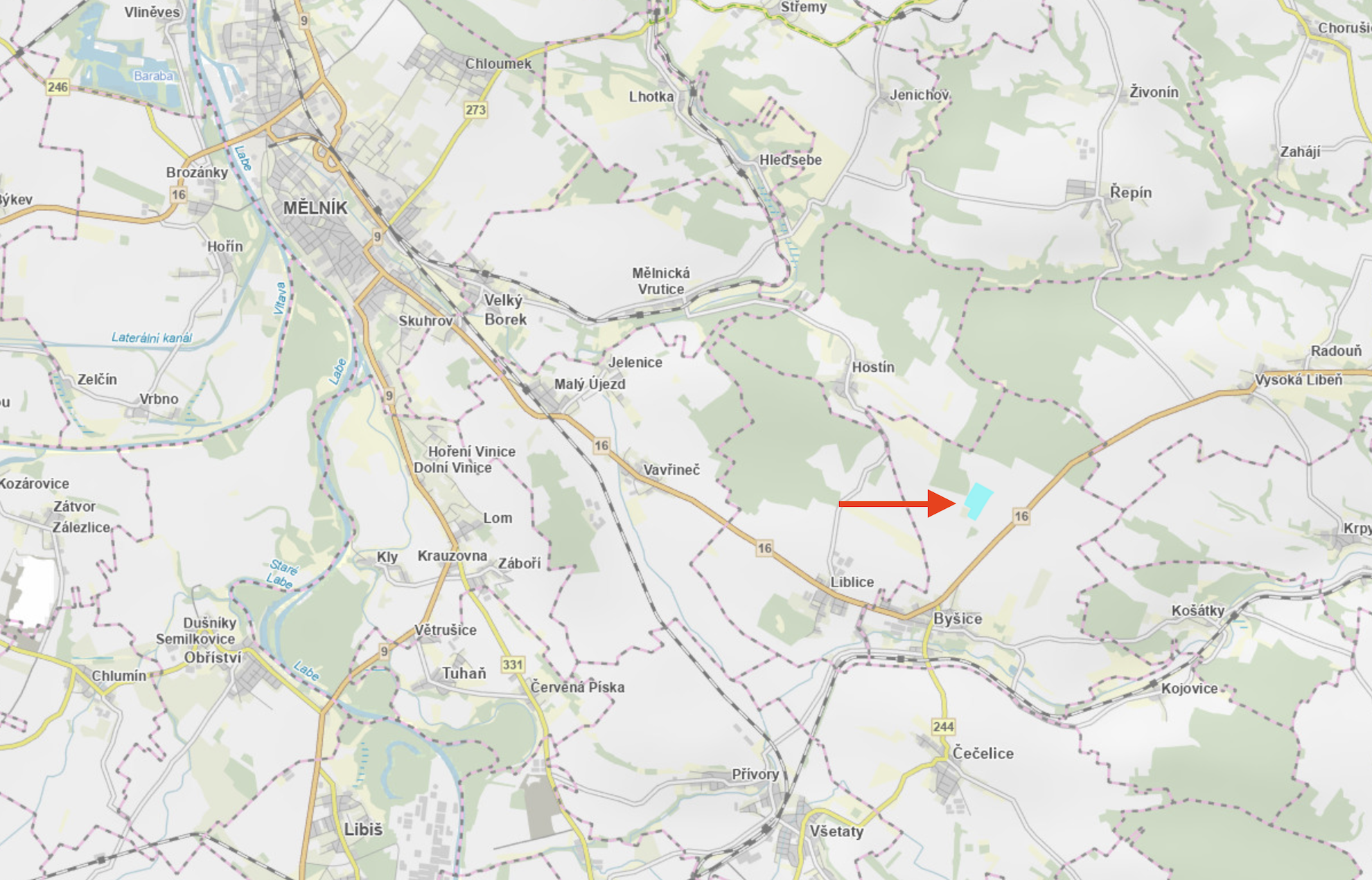 Byšice 04 zemedelske-reality